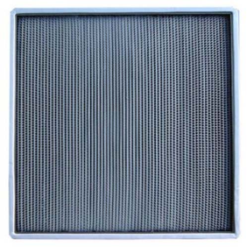 400度高溫高效空氣過濾器外框材質可選鋁合金型材框、不銹鋼框。